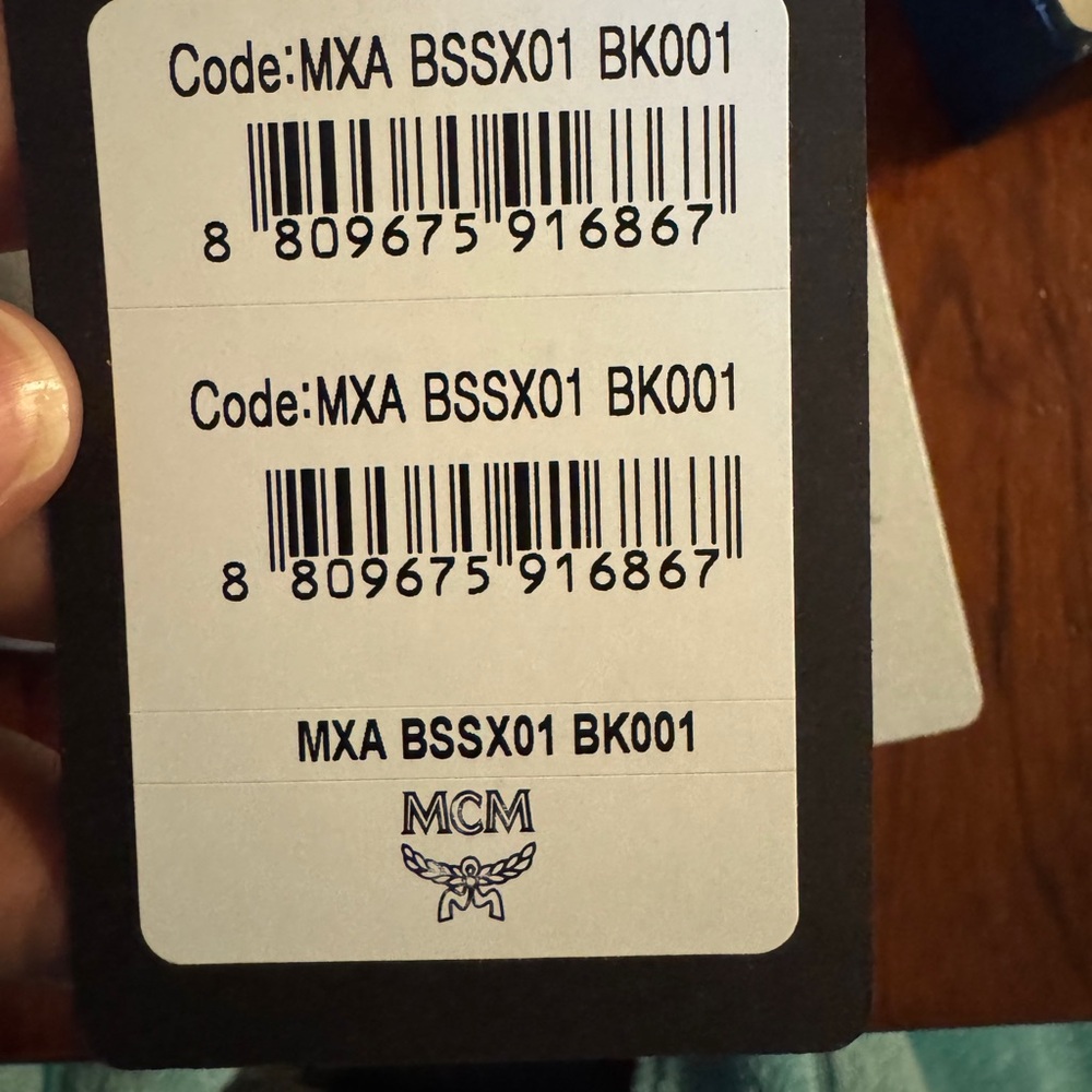 MCM Limited Edition Black Wallet All Inclusive - Picture 5 of 6